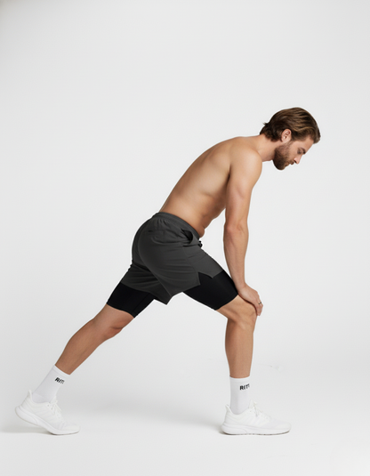 RITUAL 2 in 1 RUNNING SHORTS