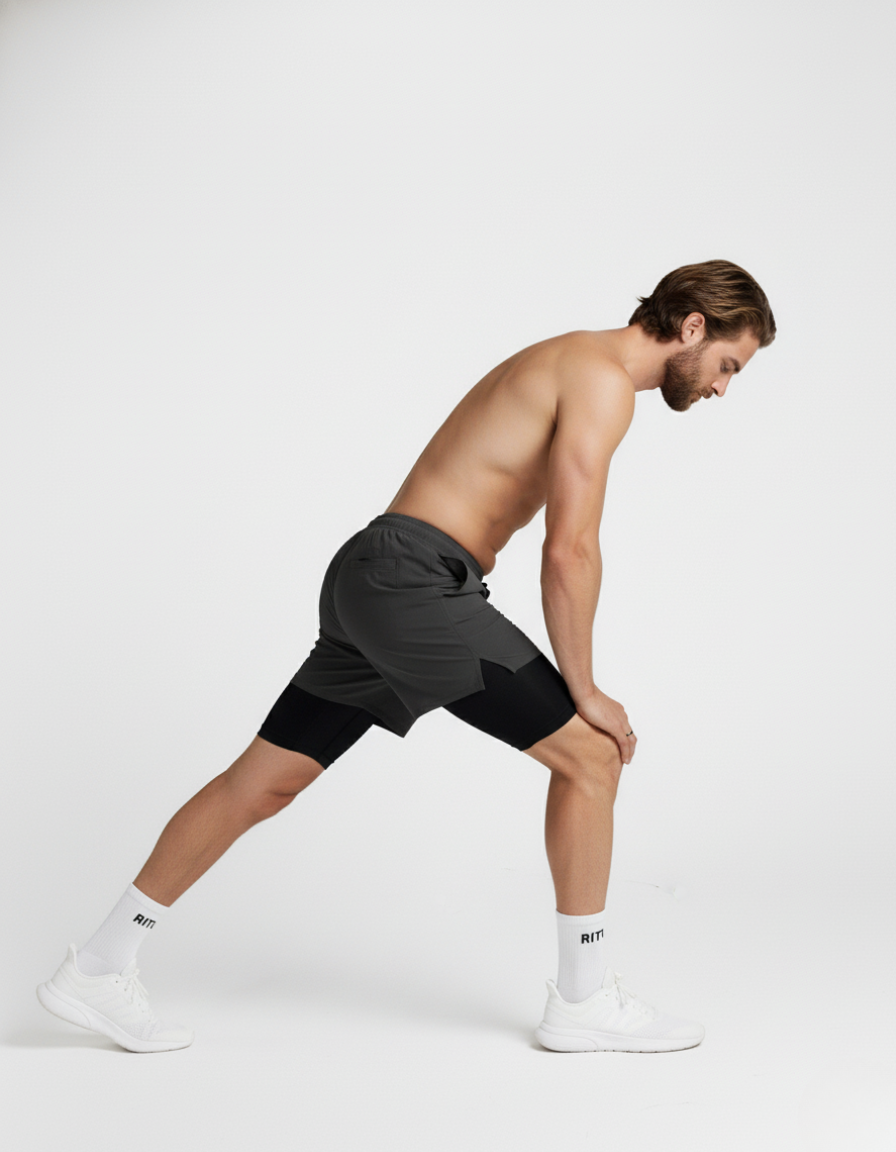 RITUAL 2 in 1 RUNNING SHORTS