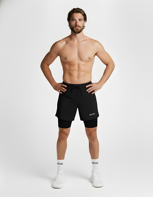 RITUAL 2 in 1 RUNNING SHORTS