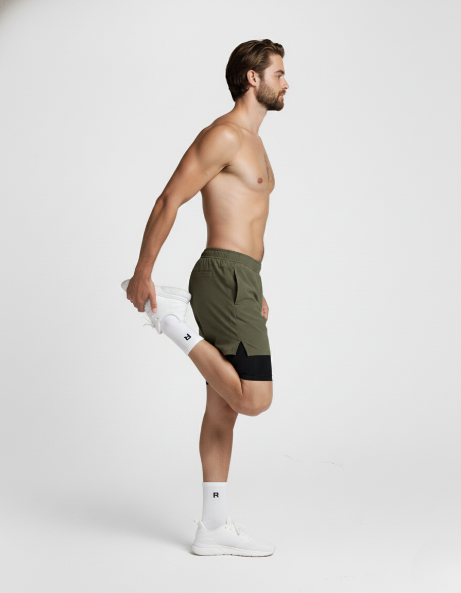 RITUAL 2 in 1 RUNNING SHORTS