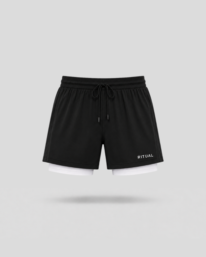 RITUAL 2 in 1 RUNNING SHORTS