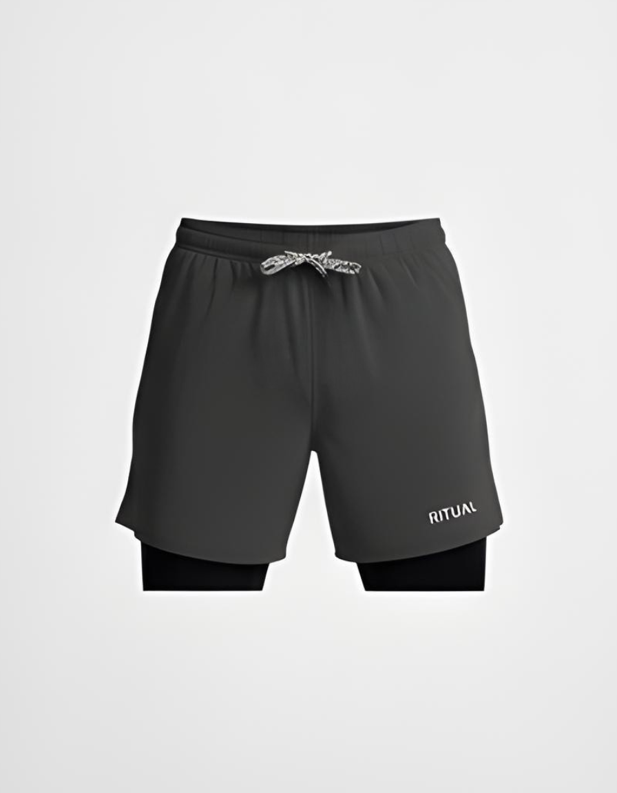 RITUAL 2 in 1 RUNNING SHORTS