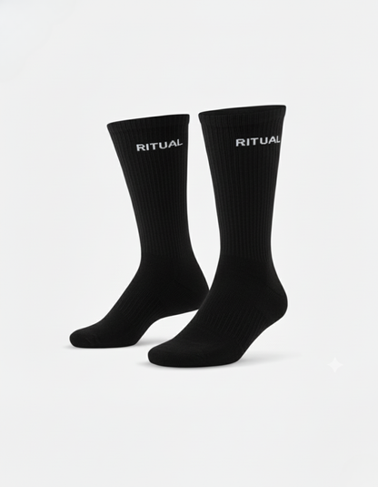 RITUAL CLUB SOCKS BLACK