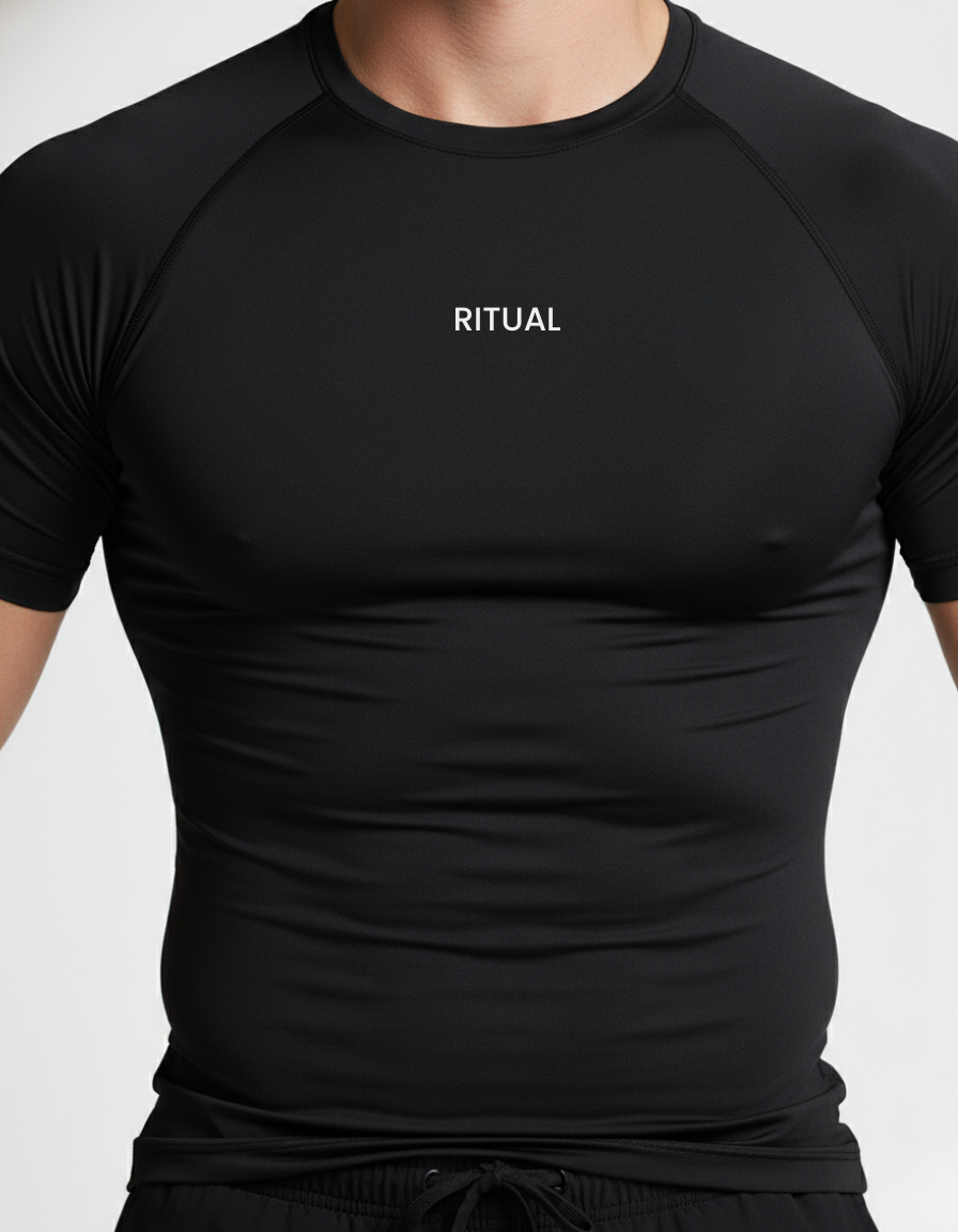 RITUAL LOGO COMPRESSION TOP