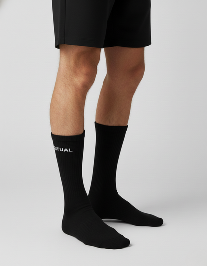 RITUAL CLUB SOCKS BLACK