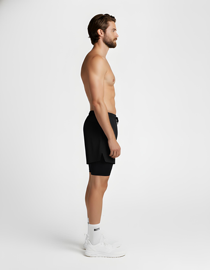 RITUAL 2 in 1 RUNNING SHORTS