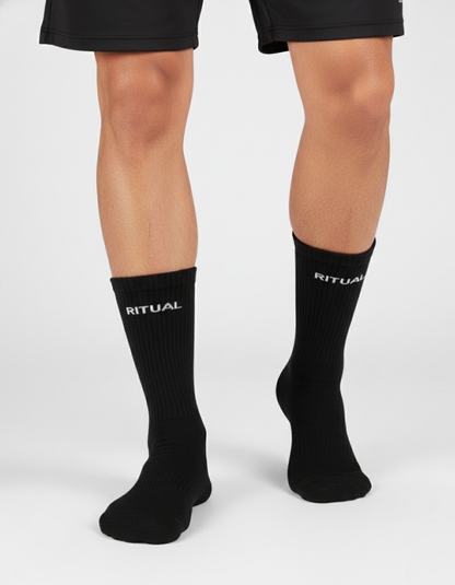 RITUAL EVERYDAY SOCKS BLACK