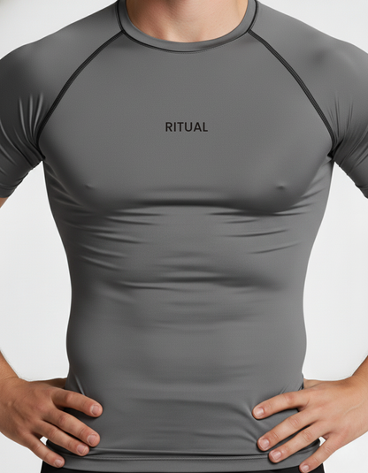RITUAL LOGO COMPRESSION TOP