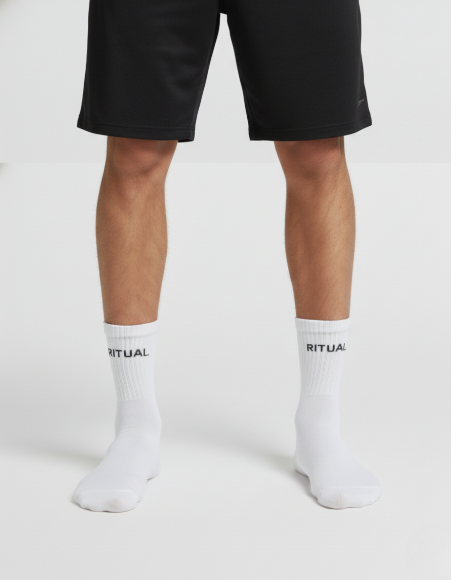 RITUAL EVERYDAY SOCKS WHITE
