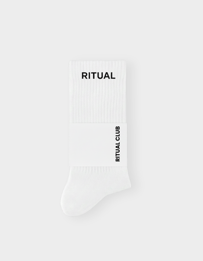 RITUAL CLUB SOCKS WHITE