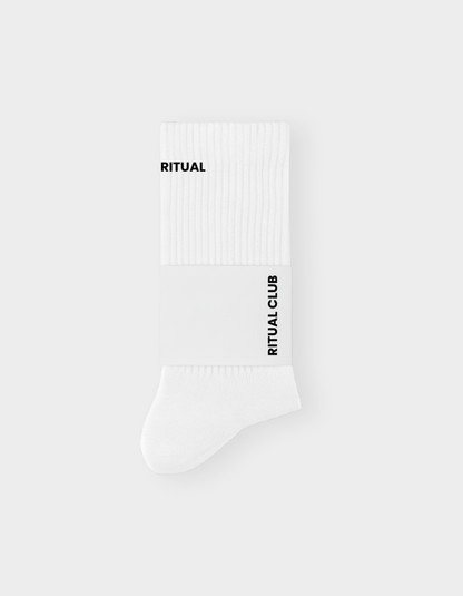 RITUAL EVERYDAY SOCKS WHITE