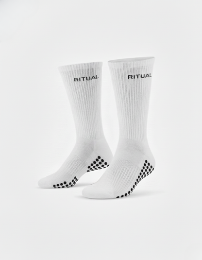 RITUAL GRIP SOCKS WHITE