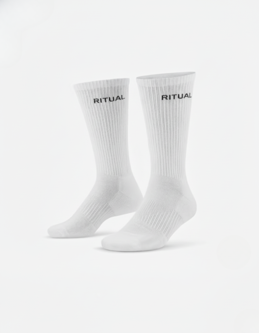 RITUAL CLUB SOCKS WHITE
