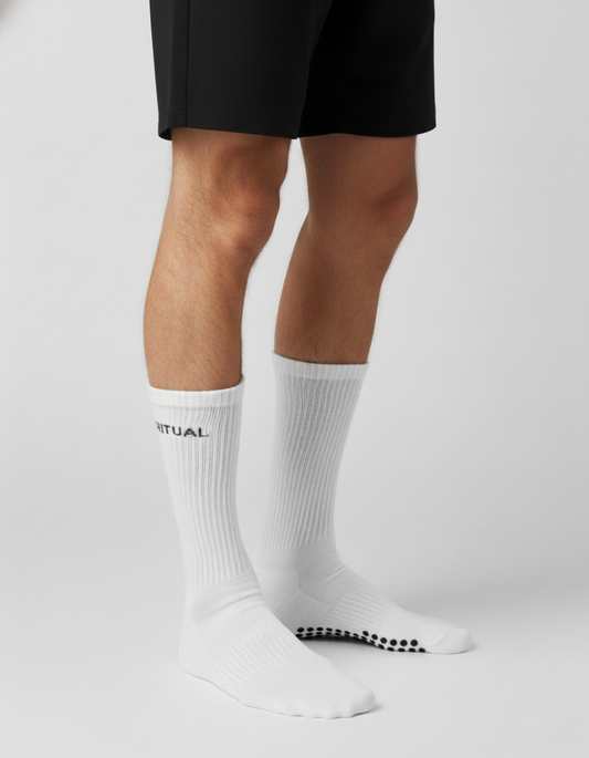 RITUAL GRIP SOCKS WHITE