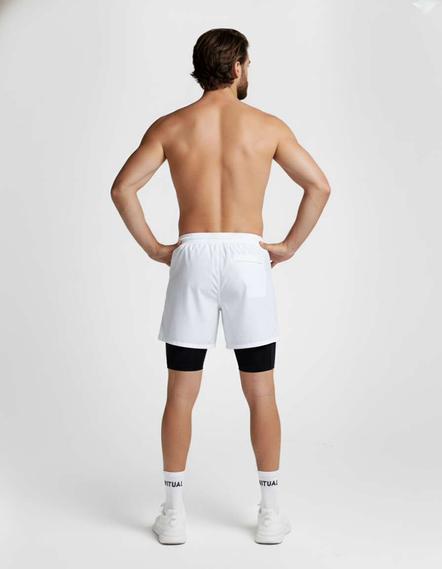 RITUAL 2 in 1 RUNNING SHORTS