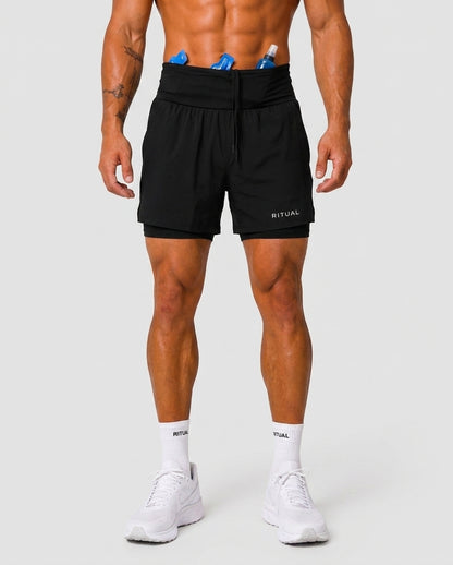 RITUAL Marathon Shorts - Built-In Belt