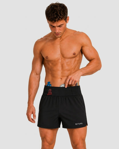 RITUAL Marathon Shorts - Built-In Belt