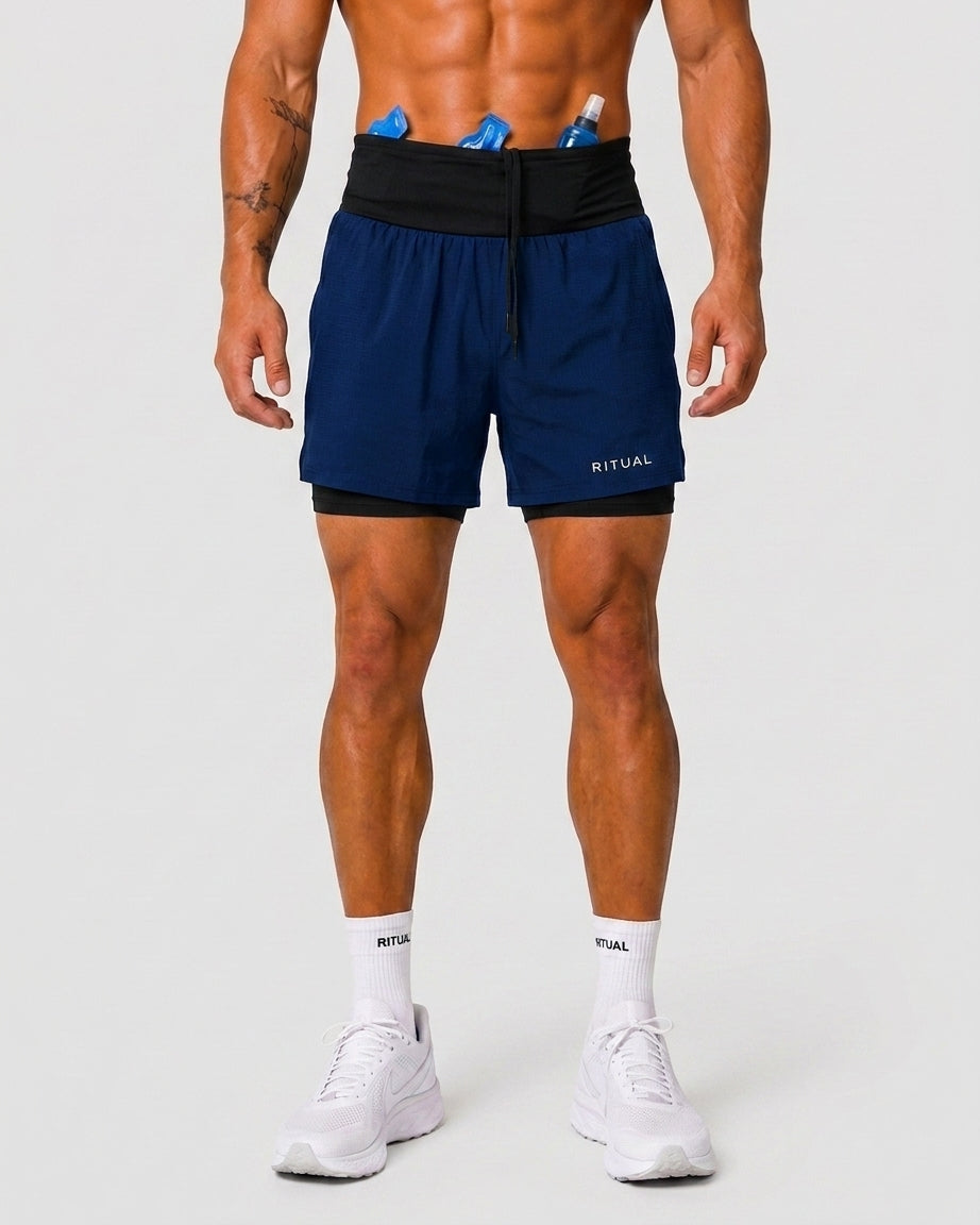RITUAL Marathon Shorts - Built-In Belt