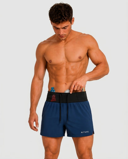 RITUAL Marathon Shorts - Built-In Belt