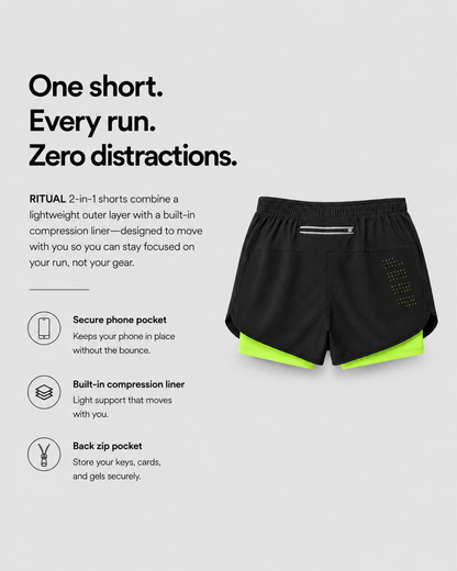 Ritual 2-in-1 Aero Shorts