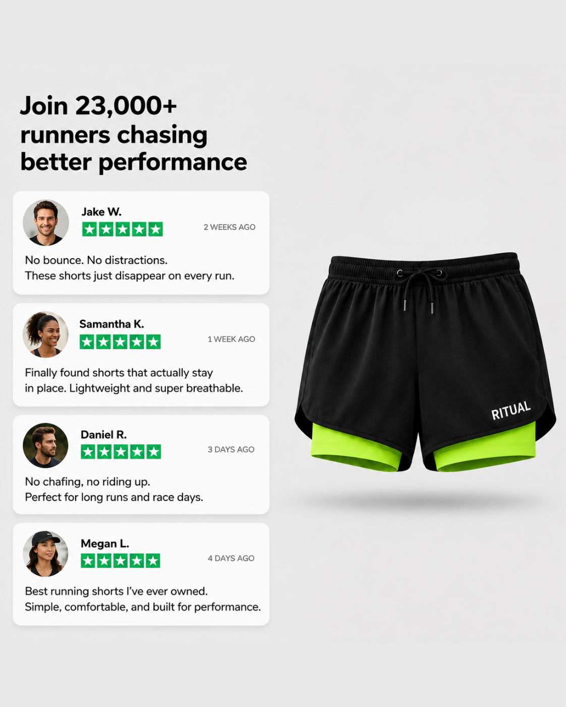 Ritual 2-in-1 Aero Shorts